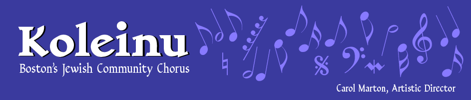 Koleinu, Boston's Jewish Community Chorus